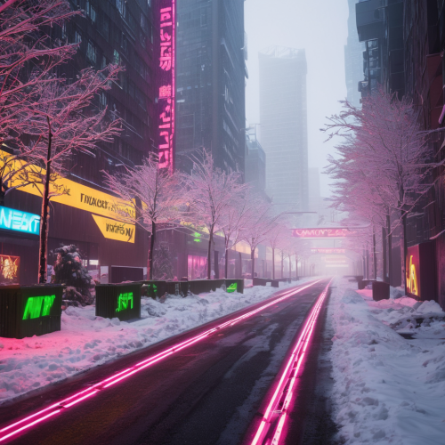 winter_cyberpunk_running_track_in_dense_forest_neon_signs_in_red_green-2024-10-04-051646.png